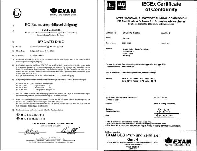  رایگان ATEX Certificate Datasheet IECEx Certificate Manual SIL Certificate دتکتور گاز Draeger Polytron 3000 (دراگر) عدد 1 افزودن به سبد خرید دسته: دتکتور گاز برند: Draeger توضیحات توضیحات تکمیلی 