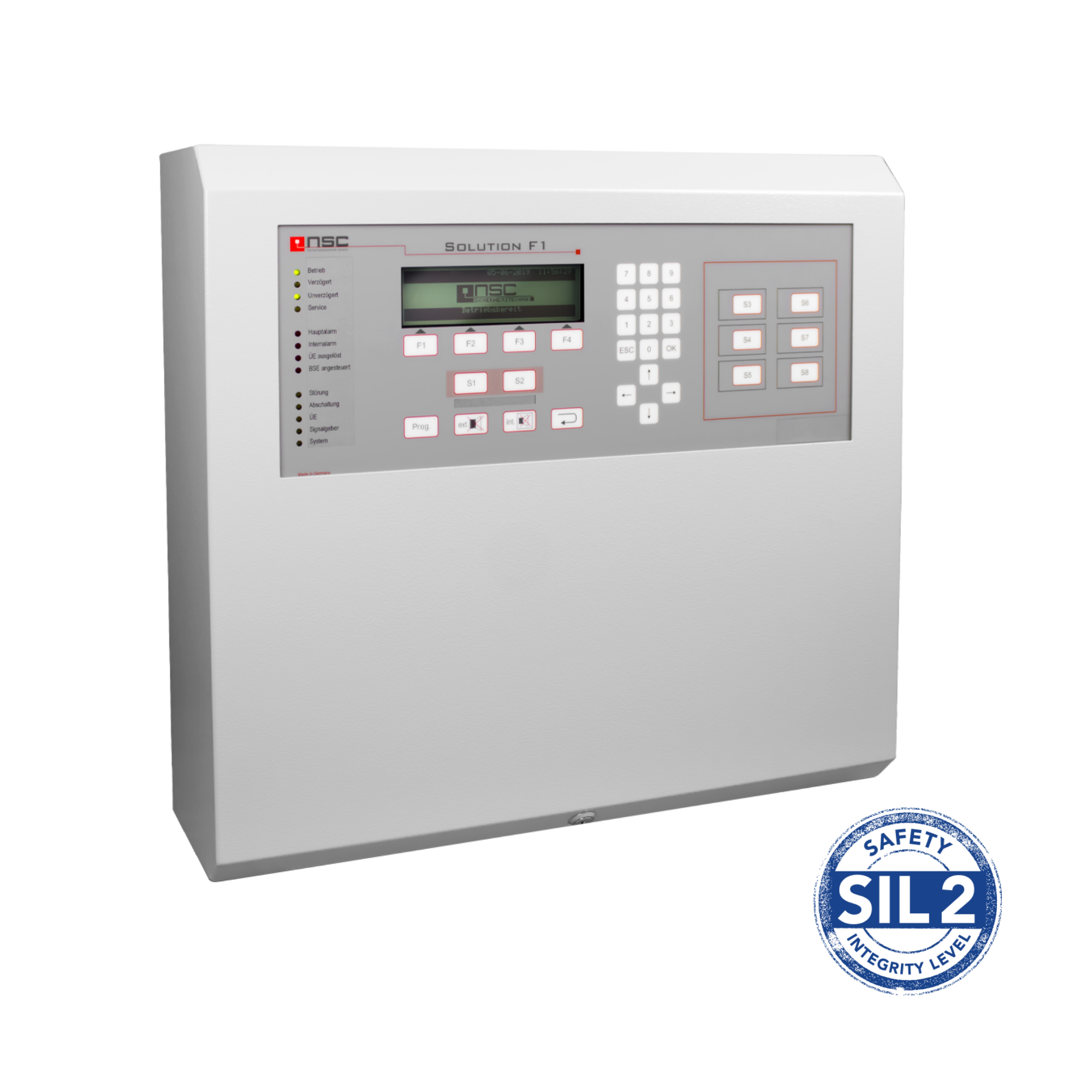 پنل آدرس پذیر NSC Solution F1-6 SIL2 مدل B01050-20