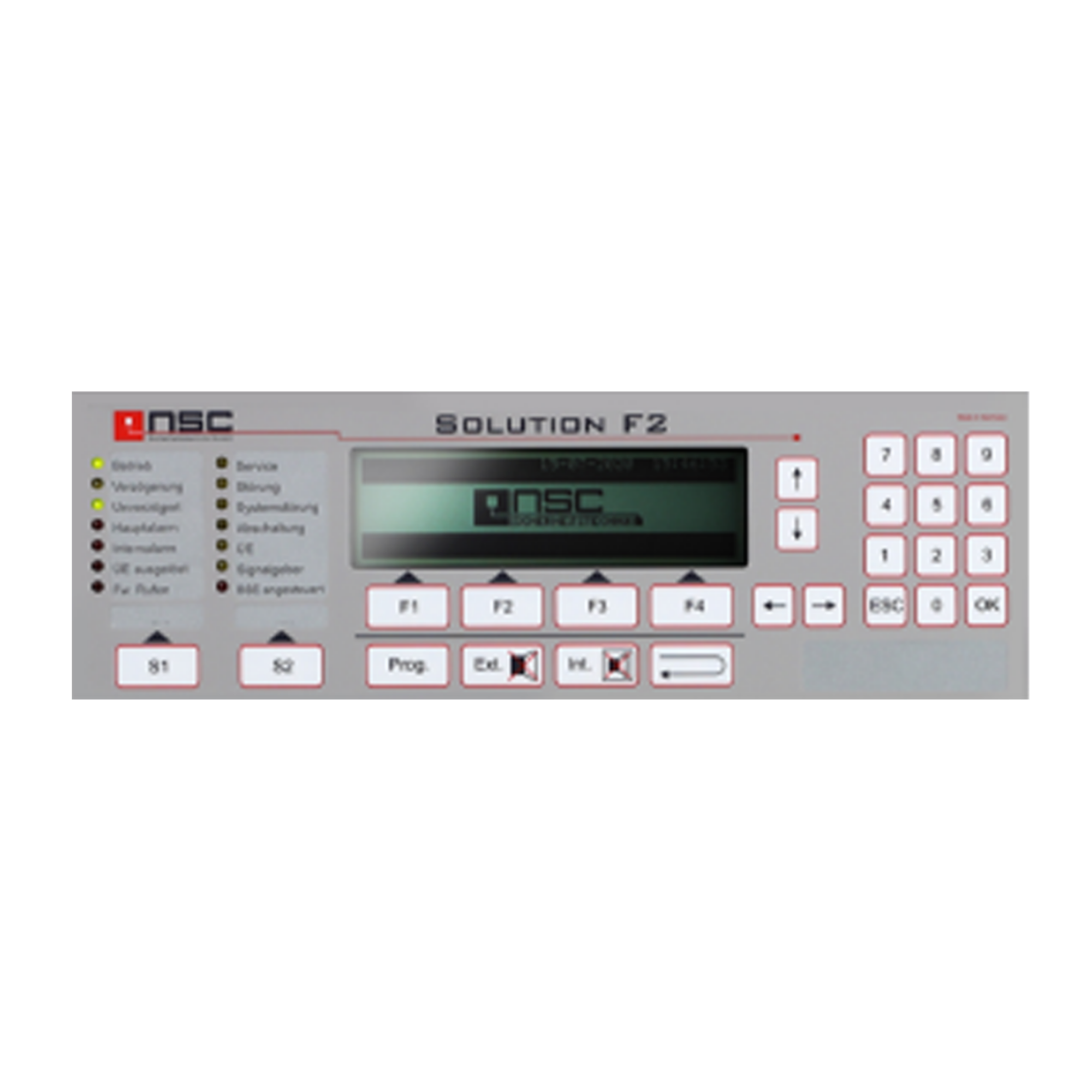 پنل اپراتوری (Front Panel) NSC Solution F2 مدل B01070-99