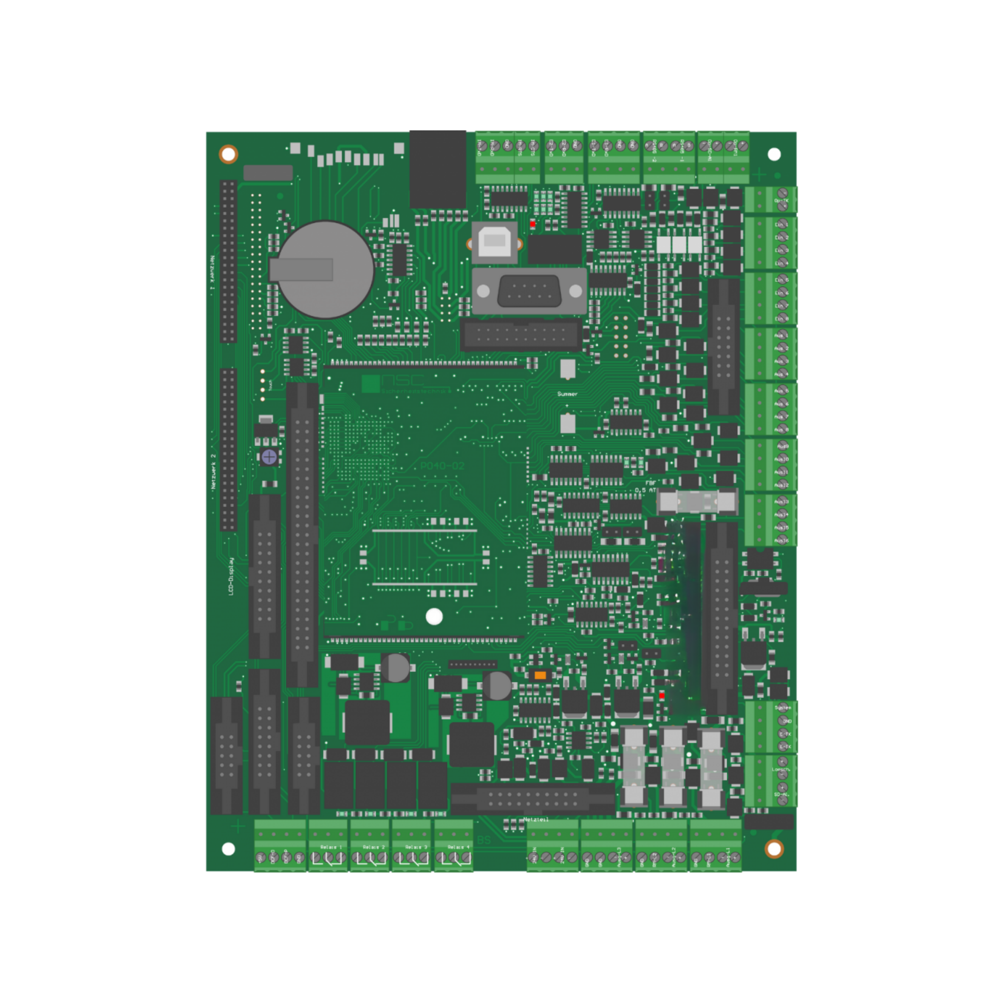 برد اصلی پنل NSC Solution F1-6 مدل F20030-00E