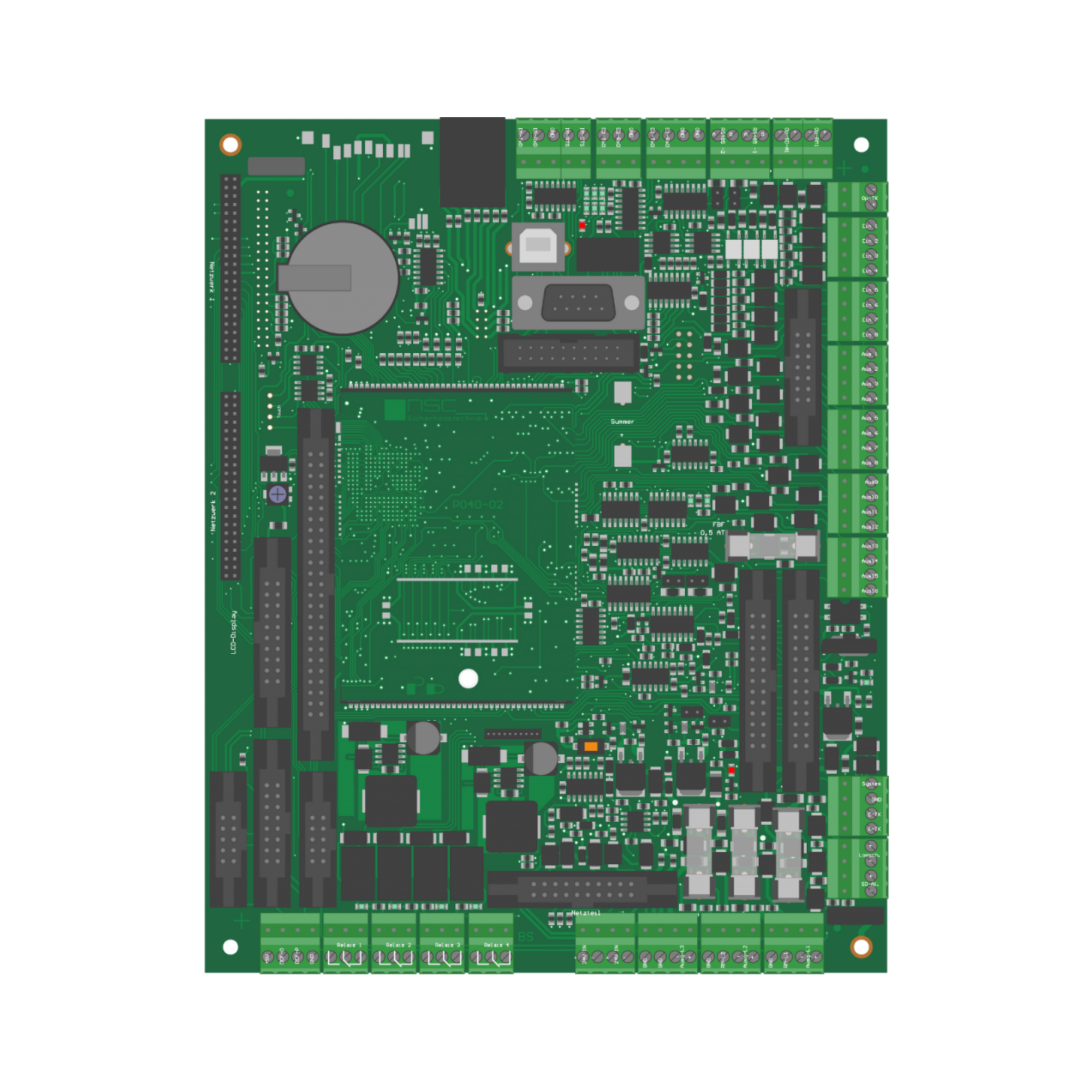 برد اصلی پنل NSC Solution F1-18 مدل F20030-01E